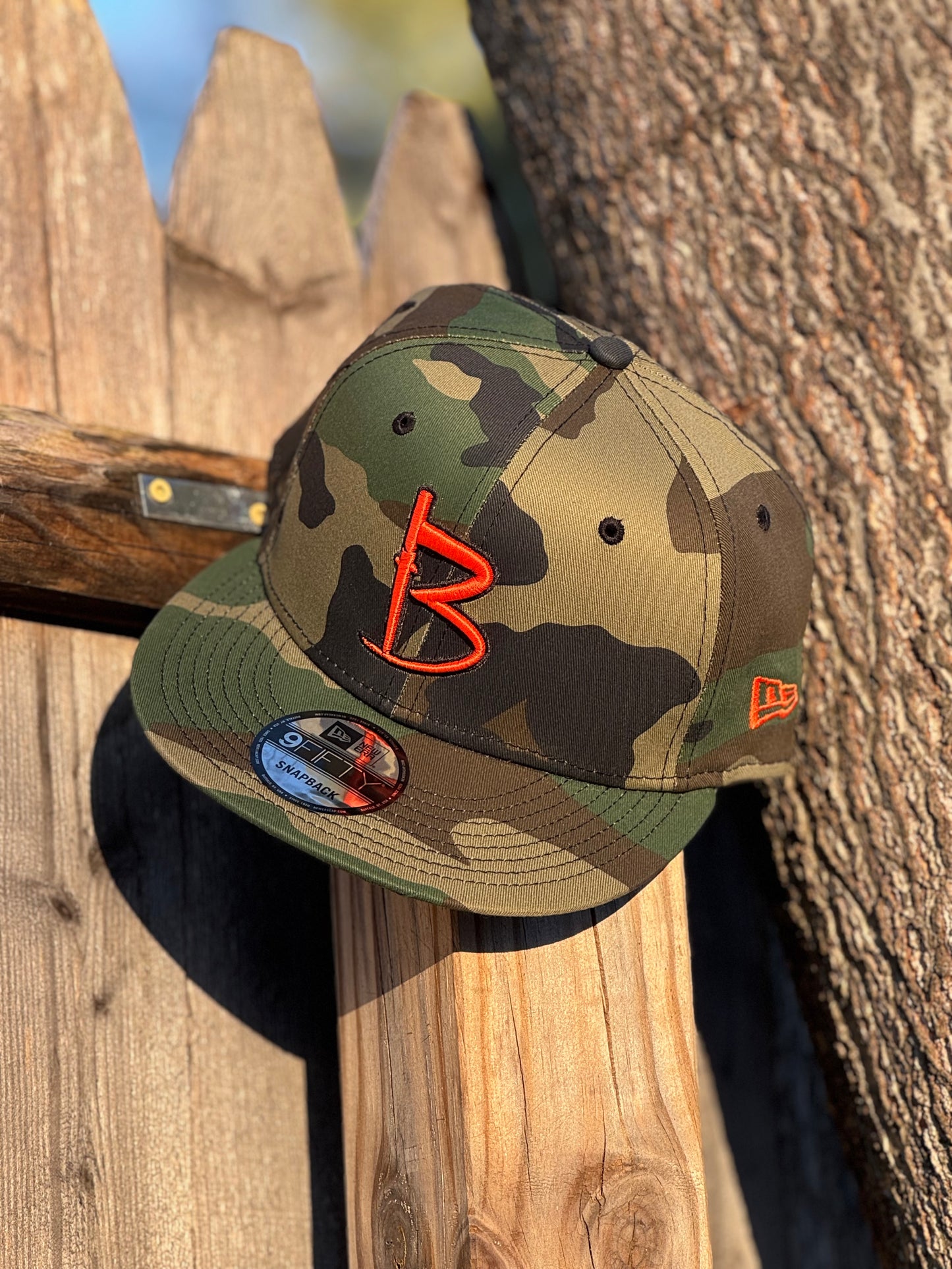 Camo New Era Snapback